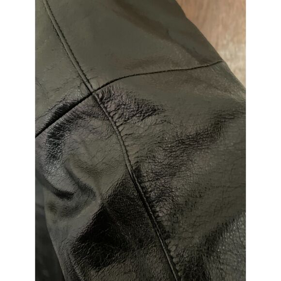 Wilson Leather Rare 4 Button Jacket Black Women's 2X - Picture 4 of 4